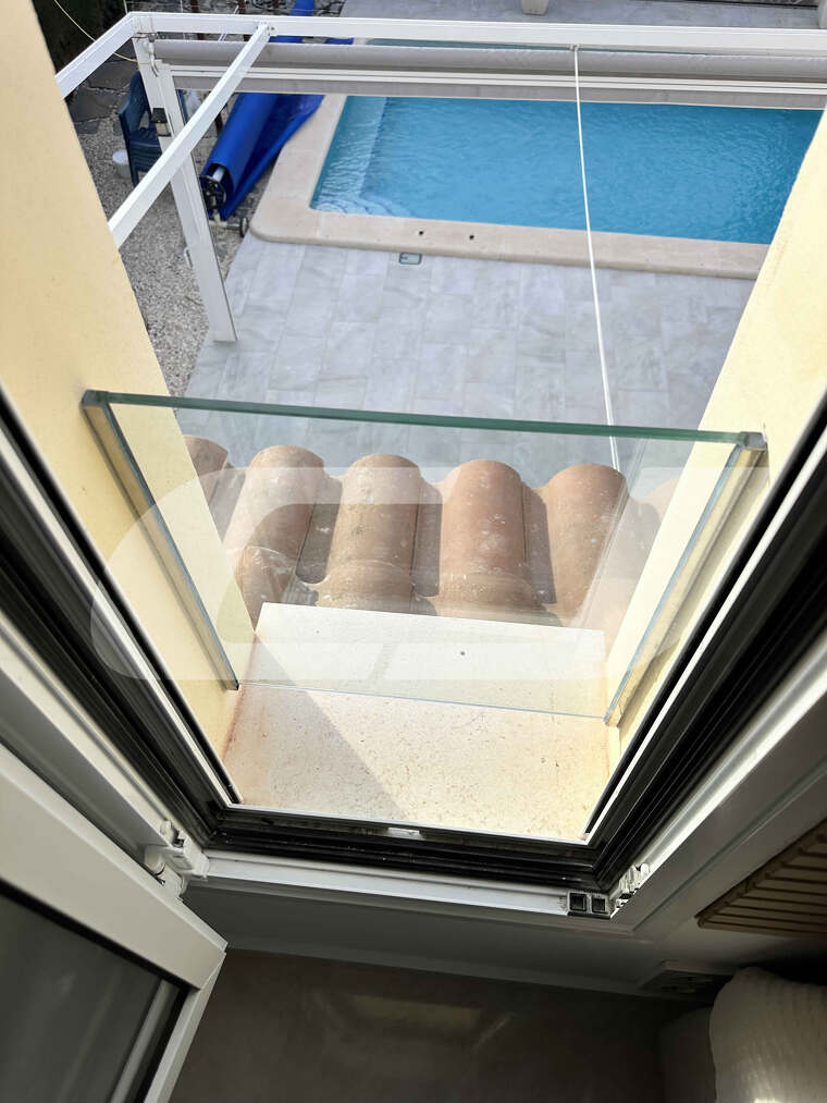 VALLA EN CRISTAL TEMPLADO LAMINADO