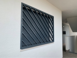 Security grills for OASIS BEACH´S